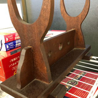 いまなら木製台も付属！無料！水牛の角☆龍の飾りがカッコイイお品です♪の画像