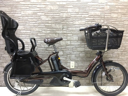 東京23区配達無料 新品バッテリー 新基準 ブリジストン アンジェリーノ ミニ 8.9Ah リチウム 電動自転車 中古自転車20インチBSフロントカゴ