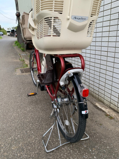 ブリジストン　アンジェリーノ　前後子供乗せ　新基準　電動アシスト自転車