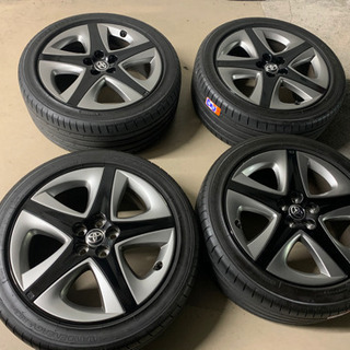 プリウス50後期純正アルミホイール 17インチ プリウス 50後期 純正 アルミホイール 17インチ 美品