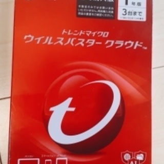 【未開封】ウイルスバスター クラウド 1年版 2500円　同時購入版
