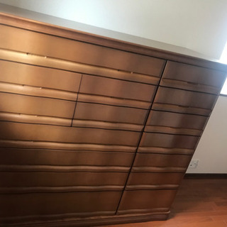 【値下げ】洋風チェスト 大き目 富士家具
