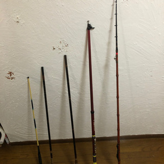 【値下げ】釣り竿5本セット