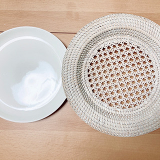 フランフラン❤️西海岸風食器❤️美品❤️レア❤️平皿❤️大皿の画像