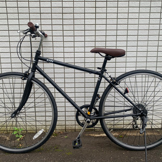 クロスバイク ブラック②