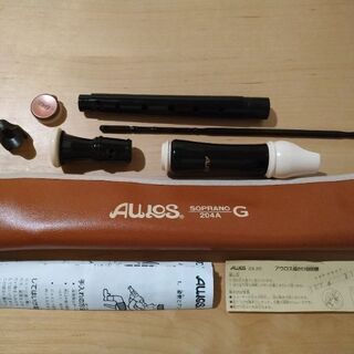 AULOS　ロビン ソプラノ　リコーダー ジャーマン式 204A