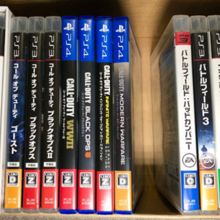 PS3・PS4ソフト　（コールオブデューティシリーズなど）