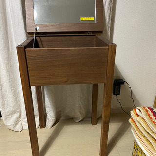 無印良品 ドレッサー イスなし