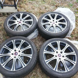日本製。希少 。WEDS BVILLENS ヴィレンズ 18インチ×8J＋42