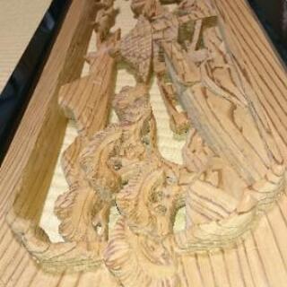 欄間 2枚 188cm×39cmの画像