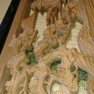 欄間 2枚 188cm×39cmの画像