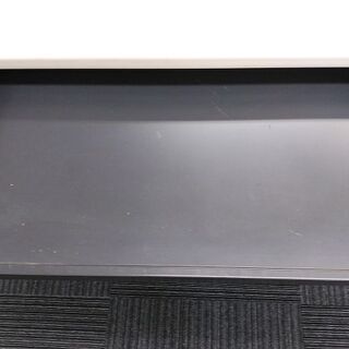 オフィスデスク・パソコンデスク・平机・作業机・作業台（イナバ・稲葉製作所）/ 引き出しあり・デスクマット付き ★直接渡し限定★ _2の画像
