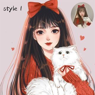 イラストオーダー　似顔絵オーダー　SNSアイコン