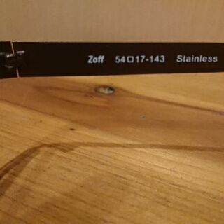 メガネフレーム zoffの画像