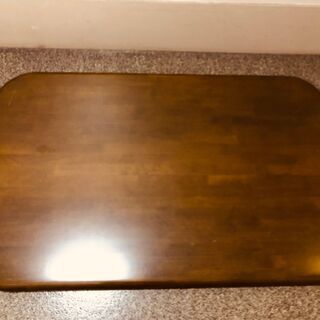 ダイニングテーブルと椅子4脚のセット◆中古品