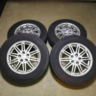【引取り限定】ENKEI RIVAZZA　ホイール+スタッドレス...