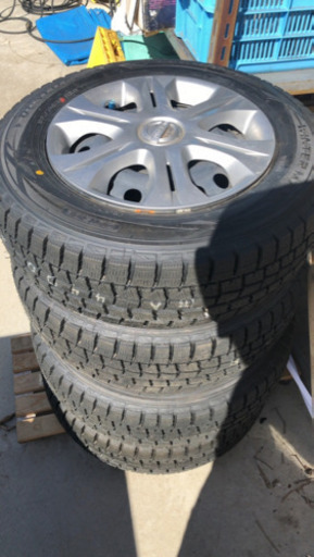 185/70R14 新品スタッドレスタイヤ&ノート純正ホイール