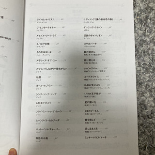 クラリネット用　楽譜