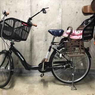 子供乗せ自転車 ３人乗り対応 引き取り ママチャリ　非電動