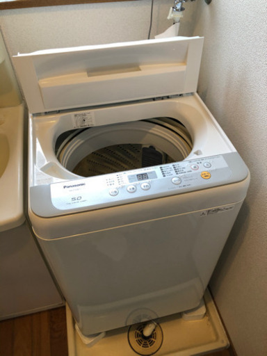 キャンセルが出たので再募集です^_^２０１８年製　パナソニック洗濯機　5キロ