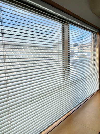 無印良品　ブラインド　白　170×100