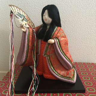 木目込み　平安の舞 桃の節句