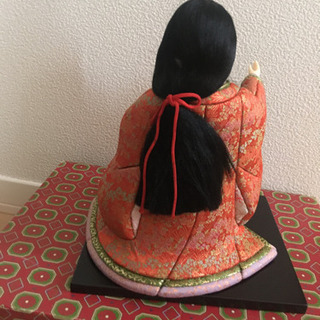 木目込み　平安の舞 桃の節句の画像