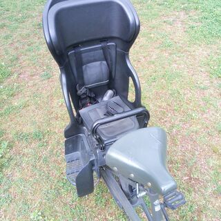  子供乗せ自転車　ビッケツーb　内装3段変速　20型　点灯虫　チャイルドシート付の画像