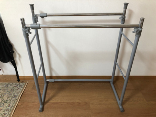 押入れ収納ハンガーラック