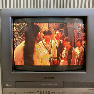 【お取引中】シャープ製テレビデオの画像