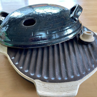 ※お引取先決定【アウトドア・おうち時間に】ピザドーム　ピザ焼き器の画像
