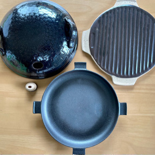 ※お引取先決定【アウトドア・おうち時間に】ピザドーム　ピザ焼き器の画像