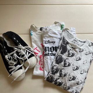 レディース　Tシャツ3枚とシューズ