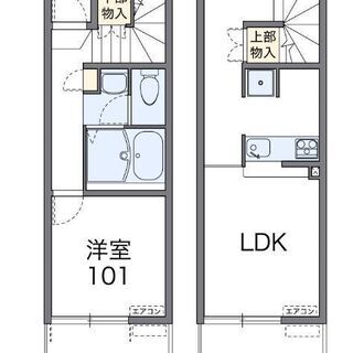 保証人不要！水道費不要！都市ガス！　初期費用13.5万円以下！当...