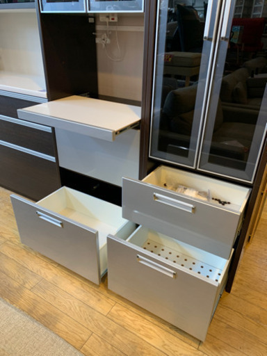⭐️日本製⭐️松田家具 ユニット式レンジボード モダンStyle 国産