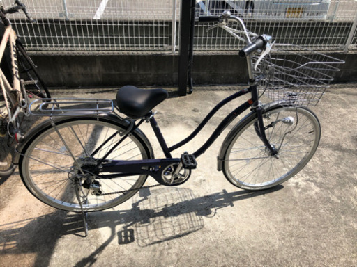 土日限定価格！サイズ26 身長150センチから　ギア付き自転車、空気入れつき