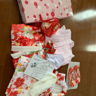 お値引きしました　七五三　着物の画像