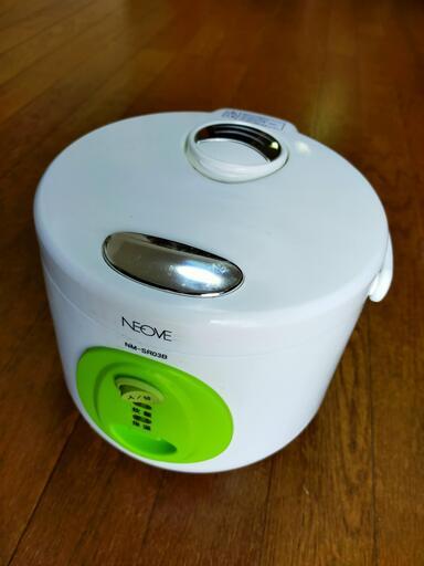 炊飯器　Neove NM-SR03B　三合炊き　箱あり　シンプル炊飯器