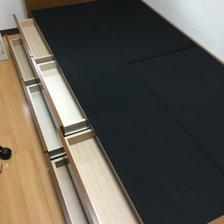 商談成立※伊丹市※   照明収納付ベッドフレーム   1000円の画像