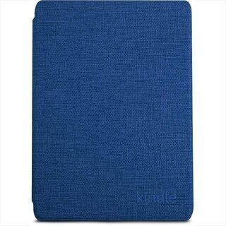 【送料無料】Kindle ブラック 広告つき 電子書籍リーダー (純正カバー コバルトブルー 付き)の画像