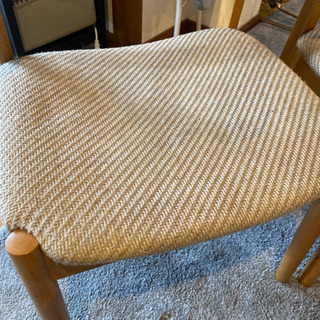 カリモク　ダイニングチェア　3脚の画像