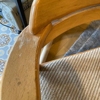 カリモク　ダイニングチェア　3脚の画像