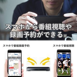 【送料無料】パナソニック 2TB 3チューナー ブルーレイレコーダー 4Kチューナー内蔵 4K放送長時間録画/W録画対応 おうちクラウドDIGA DMR-4CW200の画像