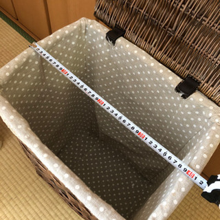 GW限定＊籐収納ボックスの画像