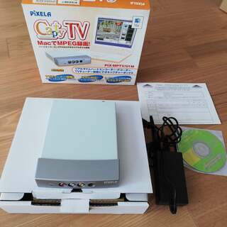 Capty TV MacでMPEG録画　PIX-MPTV/U1M