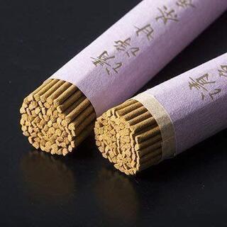 【未使用】清浄甘茶香 8束入 桐箱入り 淡路梅薫堂のお線香贈答用