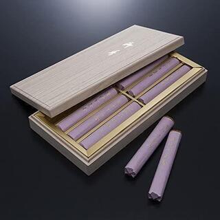 【未使用】清浄甘茶香 8束入 桐箱入り 淡路梅薫堂のお線香贈答用の画像