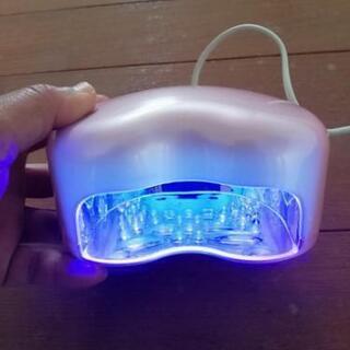 【売ります】ネイルガーデン　LED UV ランプ　ネイルセットの画像