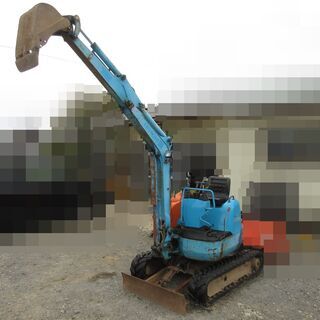 日立 油圧ショベル EX15U-1B 5167時間 可変脚 ミニ...