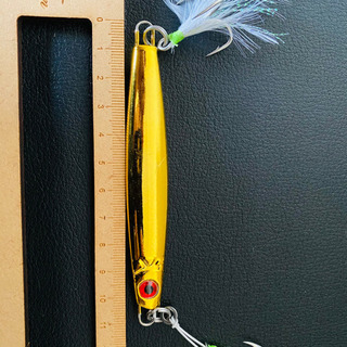 #釣具#メタルジグ#80g#新品#夜光集魚効果抜群#フック付き#ルアー#の画像